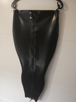 Latex Basic - Long bondage hobble skirt